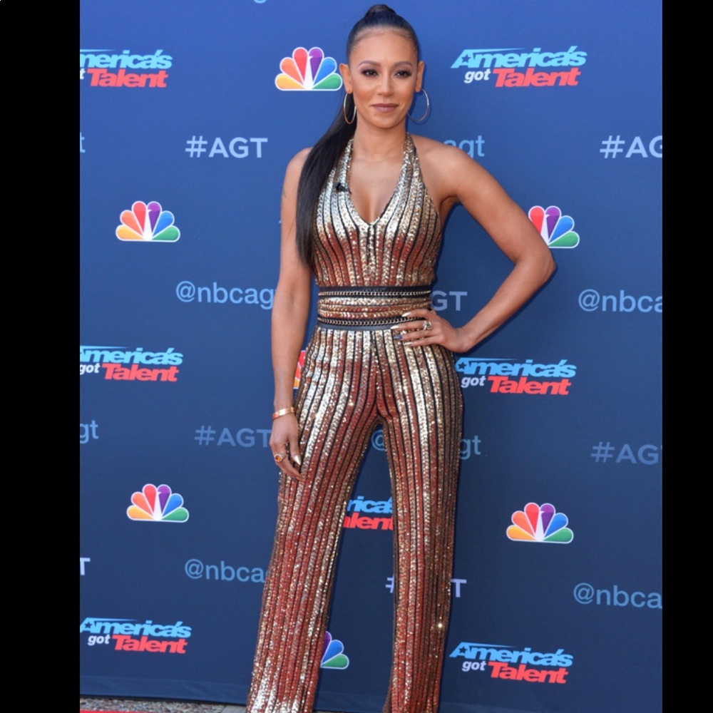COUTURE SEQUIN JUMPSUIT